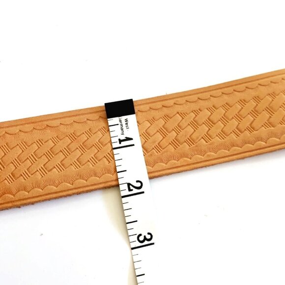 Stanley Tan 95235 Proto Leatherwork Belts Size Small 24-32 Genuine Leather USA - Picture 5 of 7